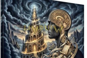 BrainArt-007-Tower-of-Babel-by-HolgerS-BrainArt-Wall-Art